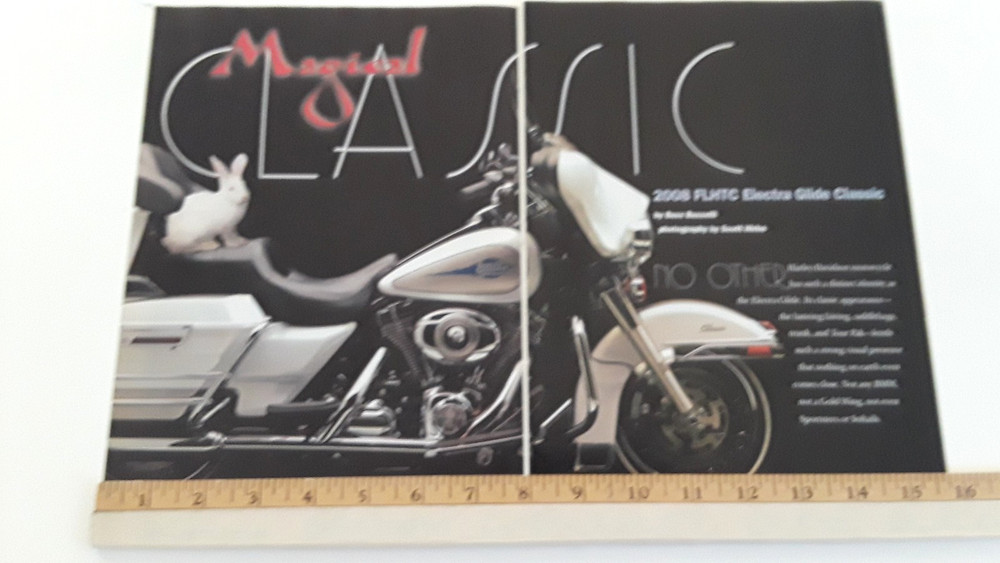 2008 HARLEY DAVIDSON FLHTC ELECTRA GLIDE CLASSIC ORIGINAL 2008 ARTICLE