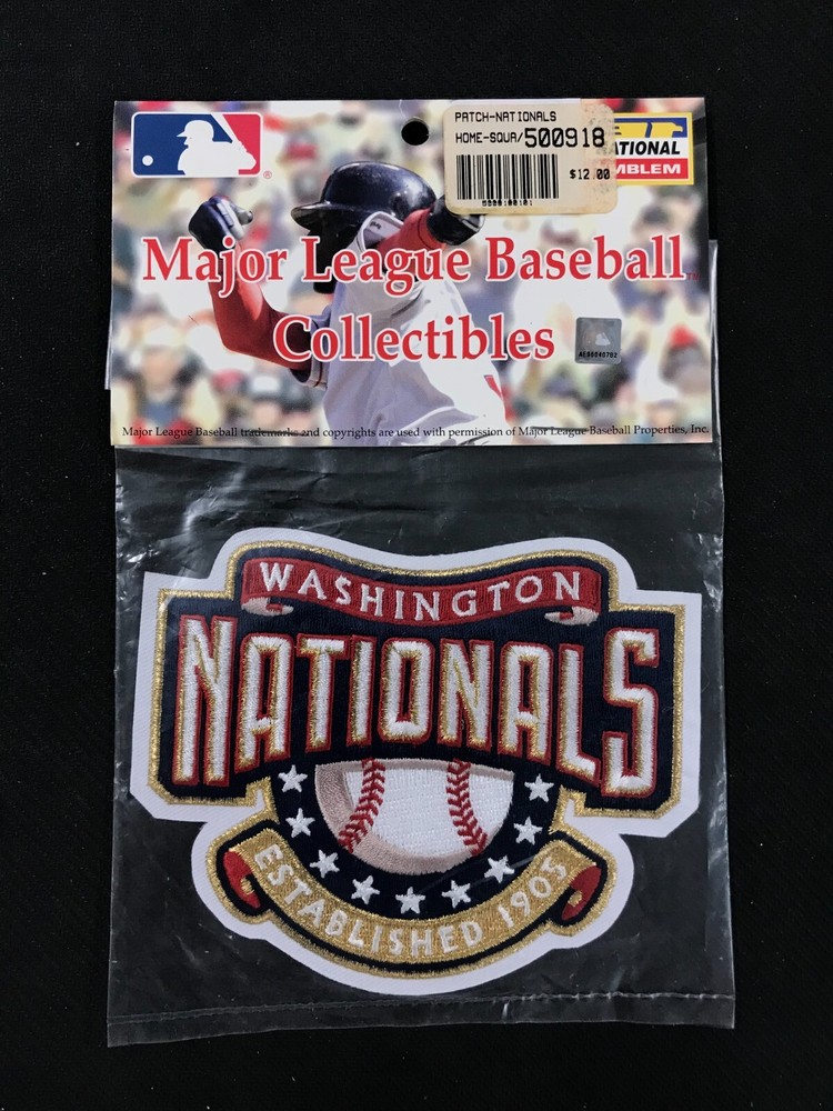 MLB Washington Nationals Est 1905 Team Emblem 5" Patch