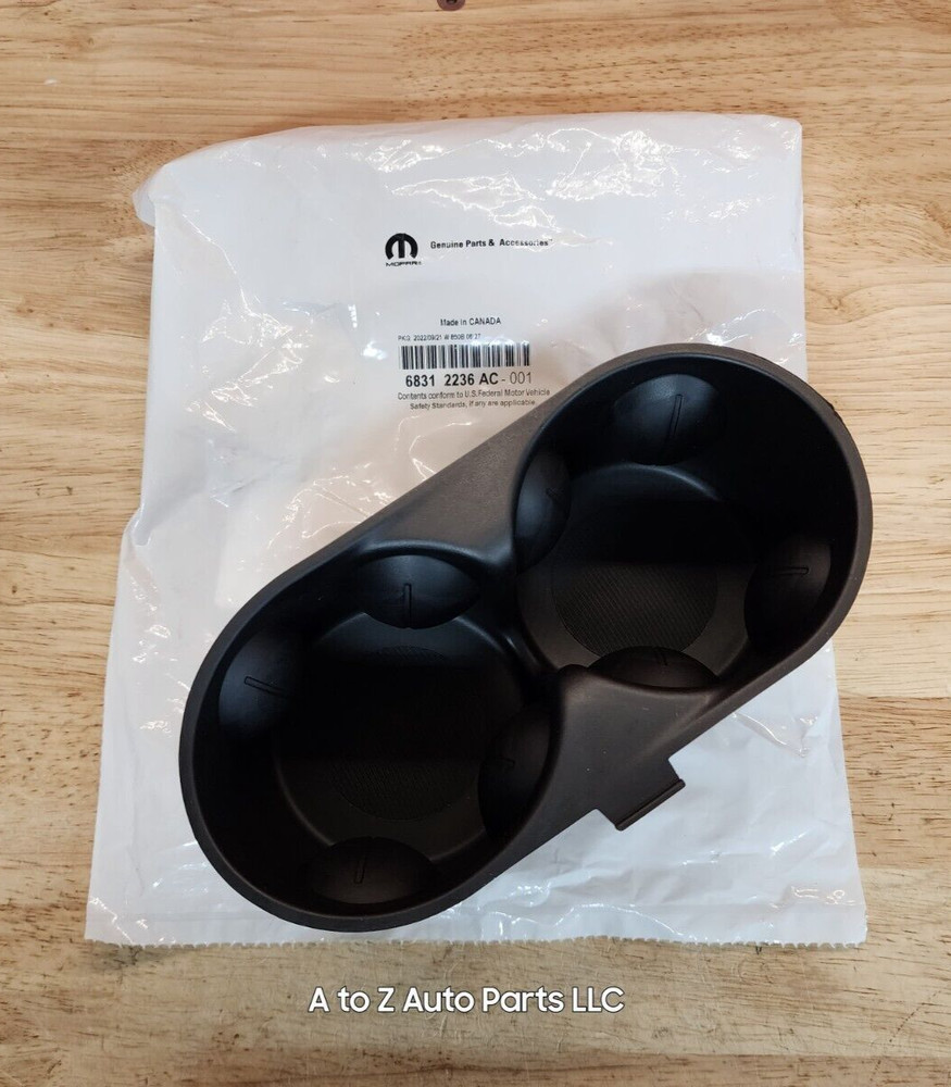 NEW 2017-2023 Chrysler Pacifica Console Cup Holder Insert, OEM Mopar