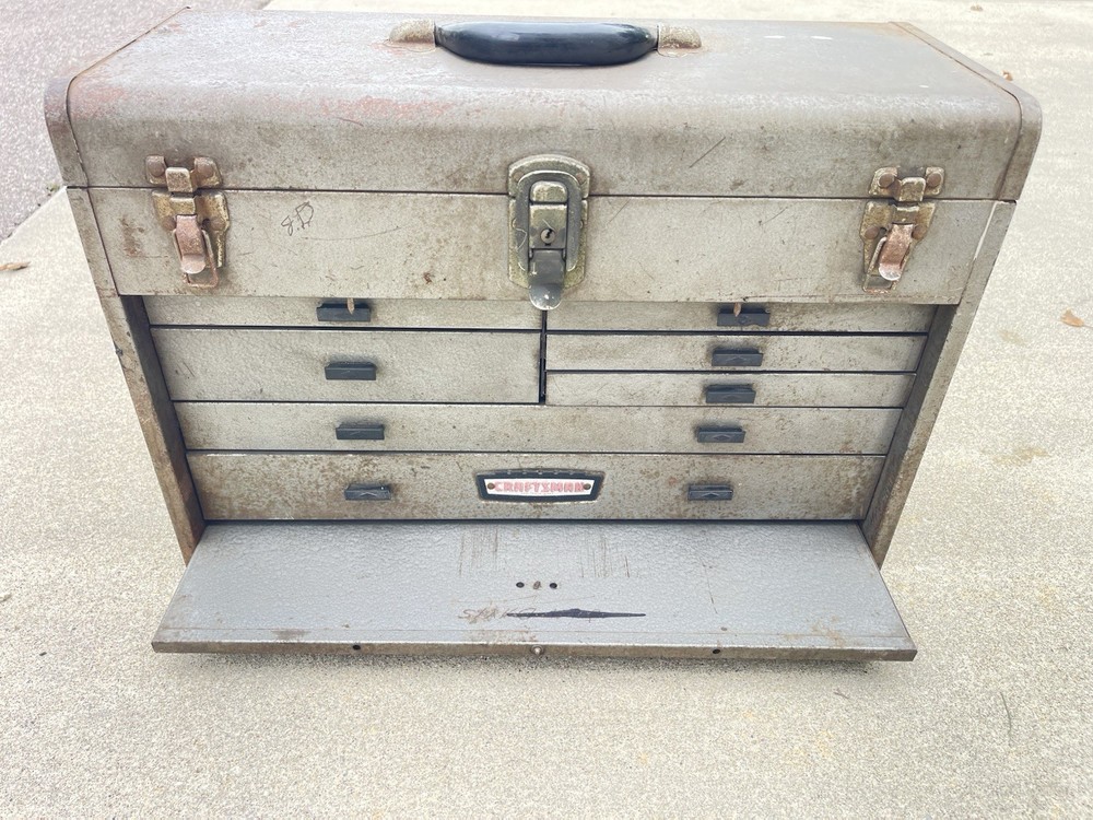 Craftsman Machinist Toolbox, Crown Logo, 7 Drawer