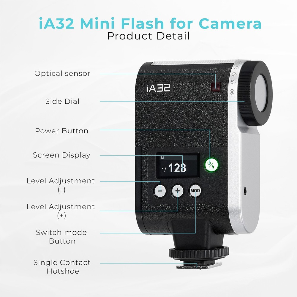 Flashpoint iA32 Mini Flash for Camera #FP-IA32