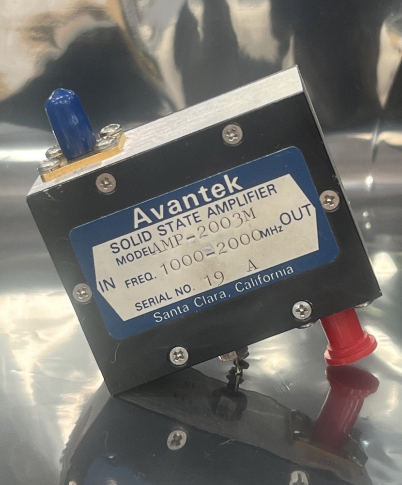 Avantek Solid State Amplifier AMP-2003M (1000-2000MHz)