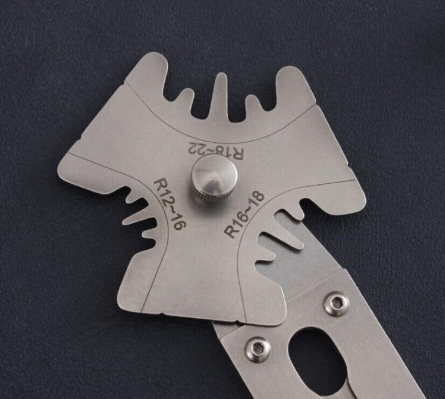 Handmade DIY Leather Zipper Tool Zipper Corner Processing Tool Leather Tools