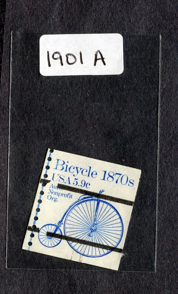 1982 Stamp #1901a Bicycle Precancel Used