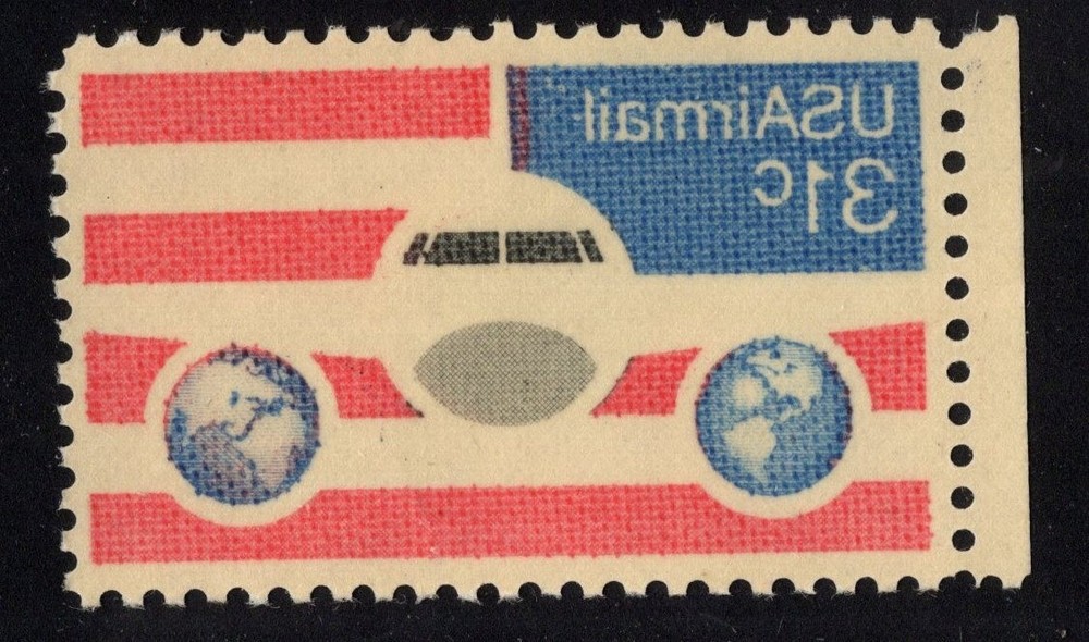U.S. - C90 - Complete Offset on back - Never Hinged