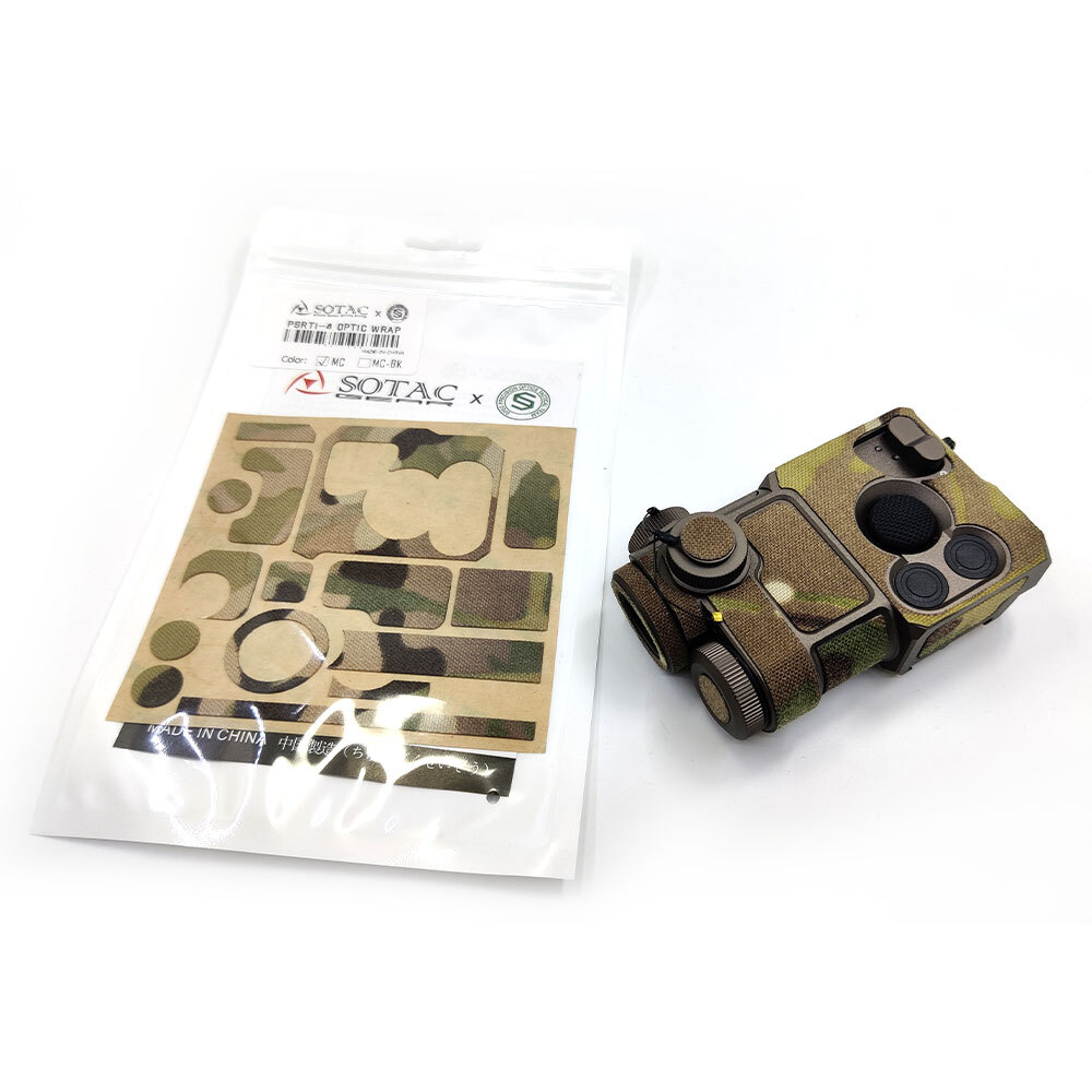 SOTAC Pointer PERST-4 Aiming IR/Green Laser Sight w/ KV-D2 Tactical Switch Reset