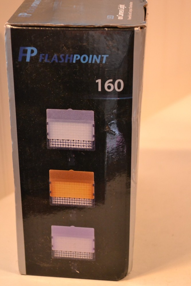 Flashpoint 160 LED on Camera Light Powerful & Compact Illumination