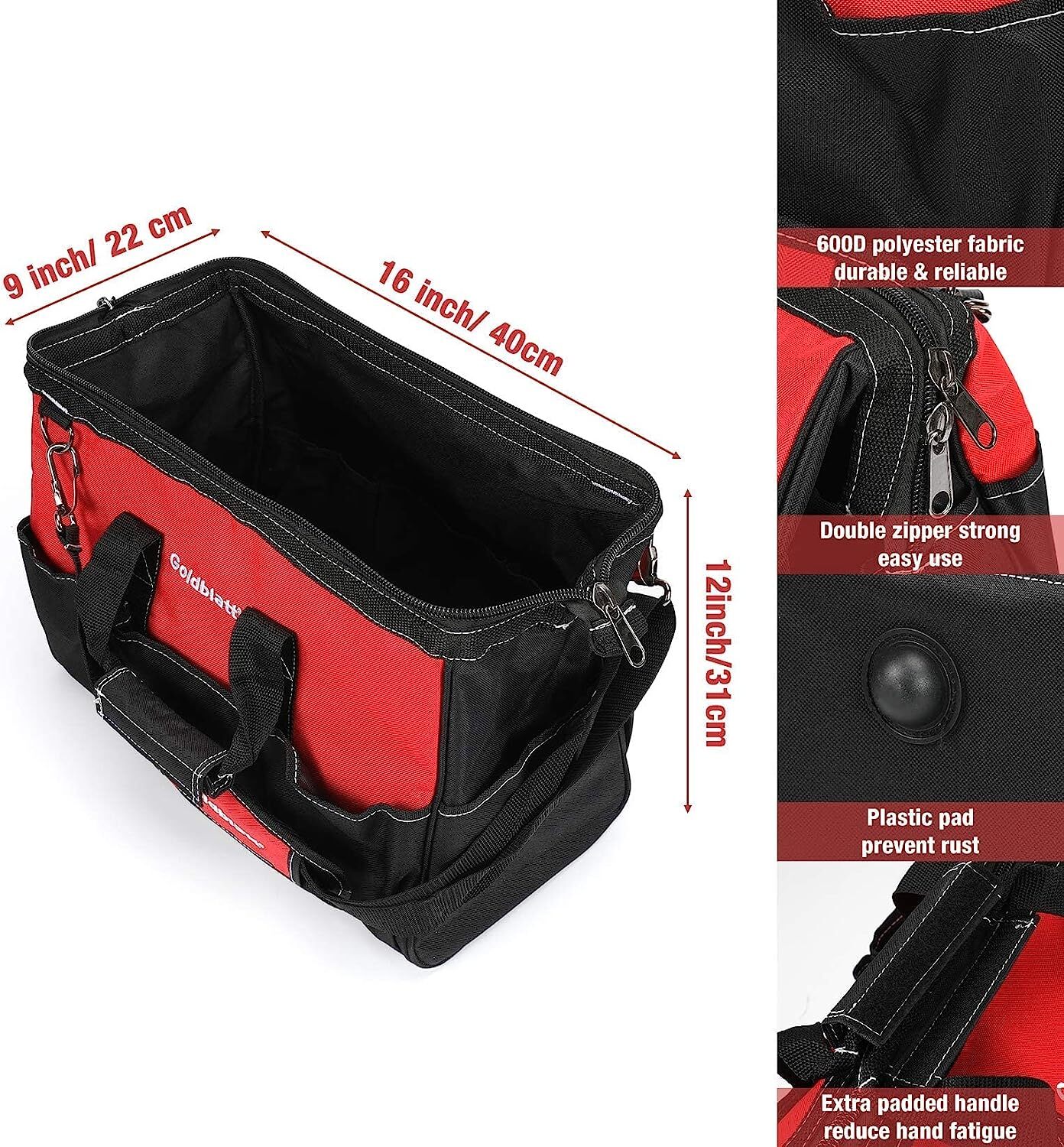 Goldblatt 2 Piece Stainless Steel Trowel Set & 8 Piece Masonry Hand Tool Set NEW