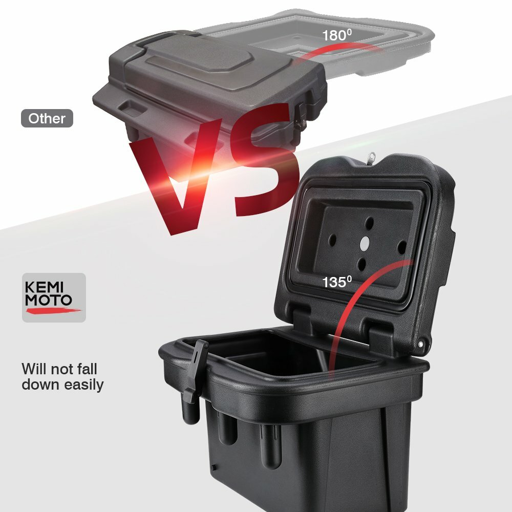 2Pcs Cargo Storage Box for Polaris Ranger XP 570 /700/900/1000 General 2016-2025