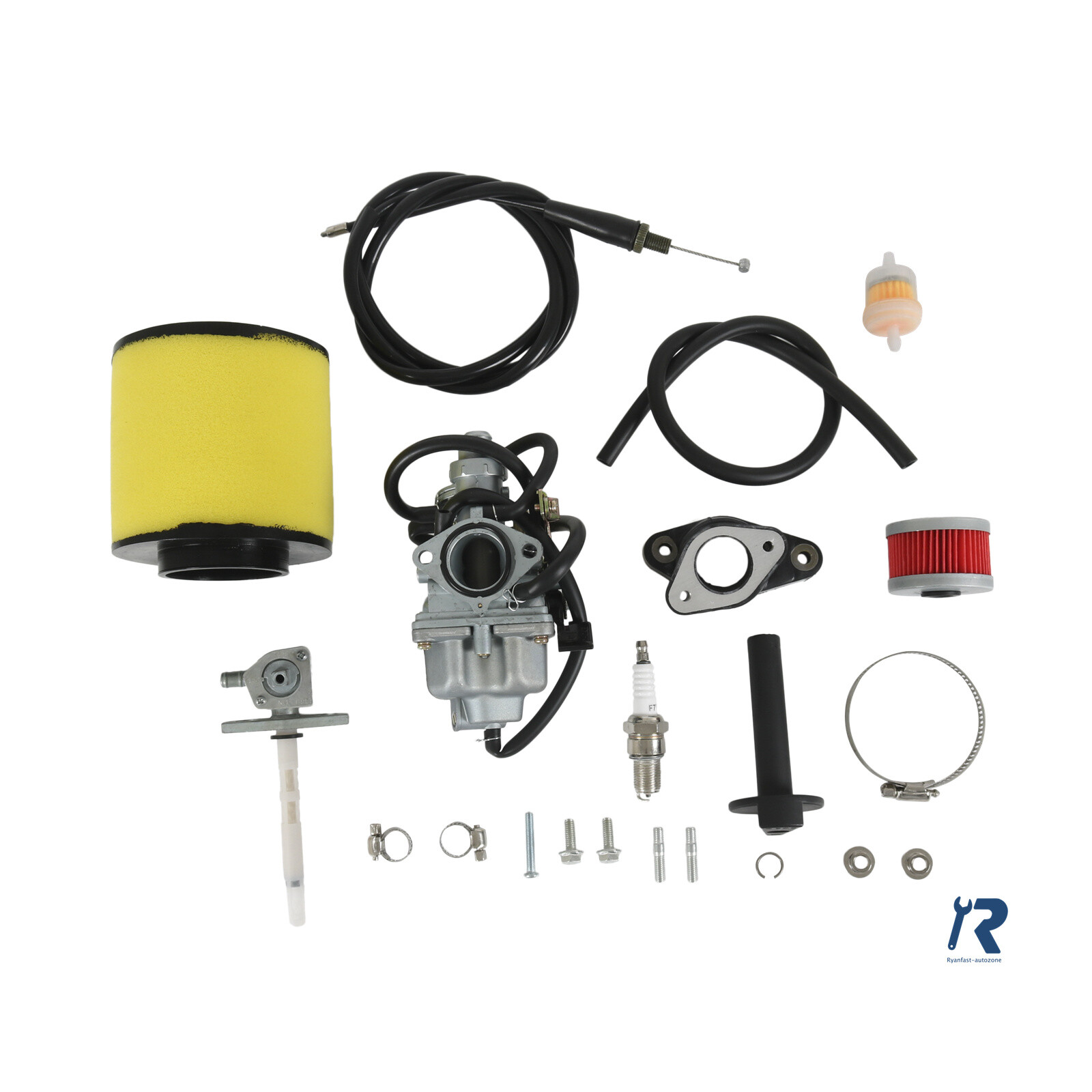 Carburetor Kit for Honda Recon 250 TRX250 TRX250TE TRX250TM 97-07 16100-HM8-B01