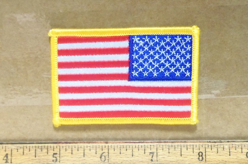United States Flag Embroidered Patch