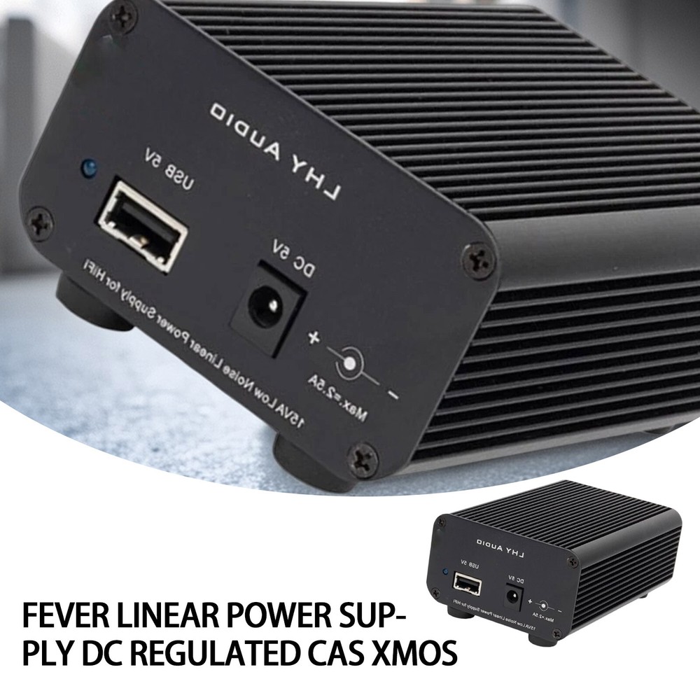 For Raspberry Pi 15W 5V DC Regulated Linear Power Supply for USB Interface DAC