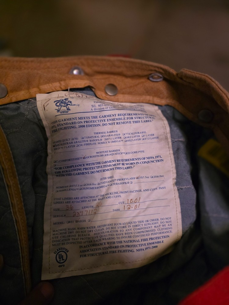 Firefighter turnout jacket and pants two sets one structural gear and one ARFF