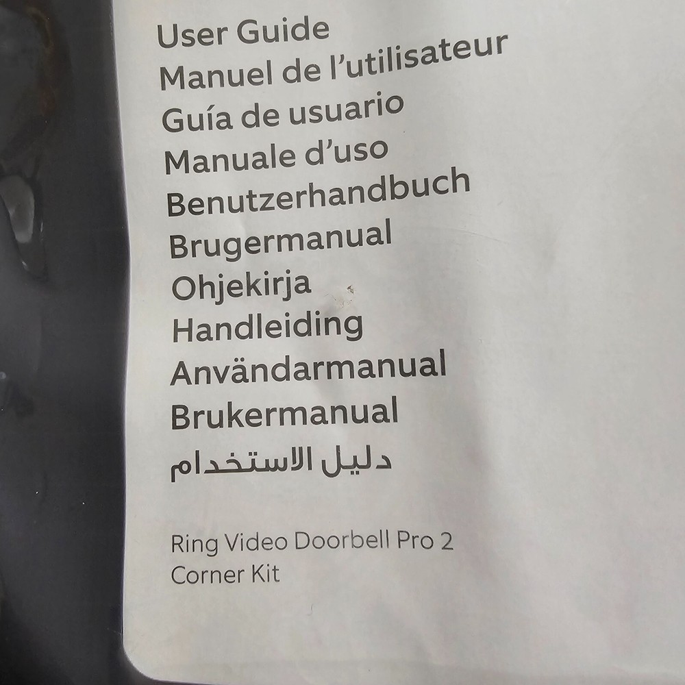 Ring Video Doorbell Pro 2 Corner Kit NIP