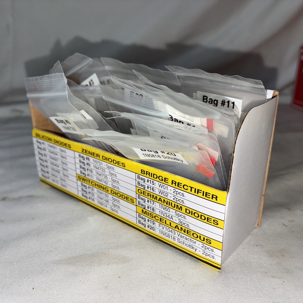 ELENCO DIODE KIT/COMPACITOR LOT