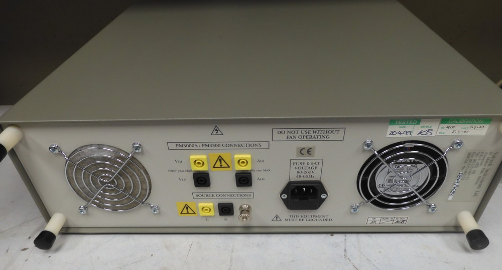 Voltech IEC Standard 555 - Reference Impedance Network - QF34