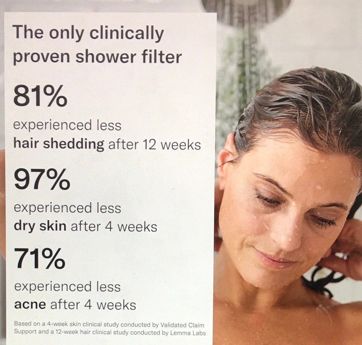 THE JOLIE Filtered Showerhead, W/Filter System, High Pressure (Modern Chrome)