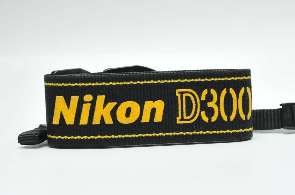 NIKON OEM D300 AN-DC300 CAMERA NECK STRAP