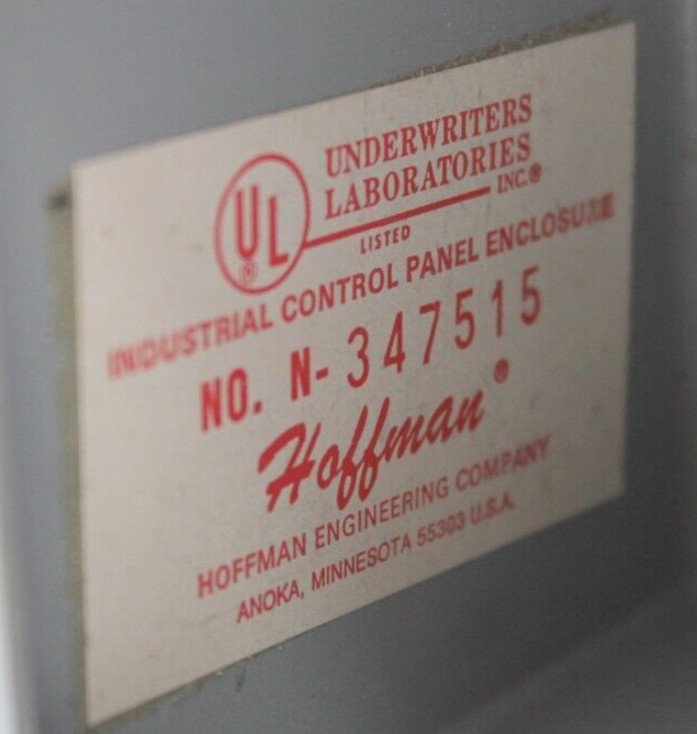 Hoffman N-347515 Enclosed Pushbutton