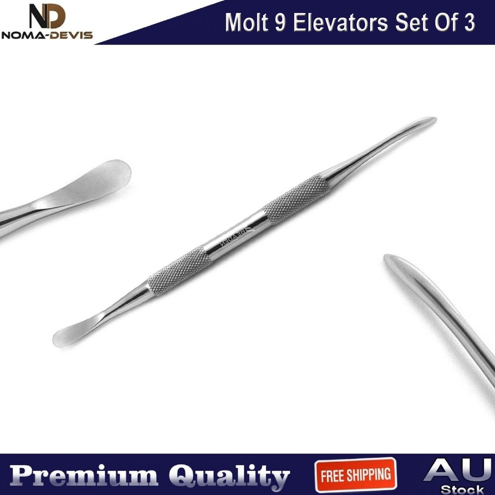 Periosteal Dental Molt 9 Elevators Implants Periosteum Surgical Gingival Tissues
