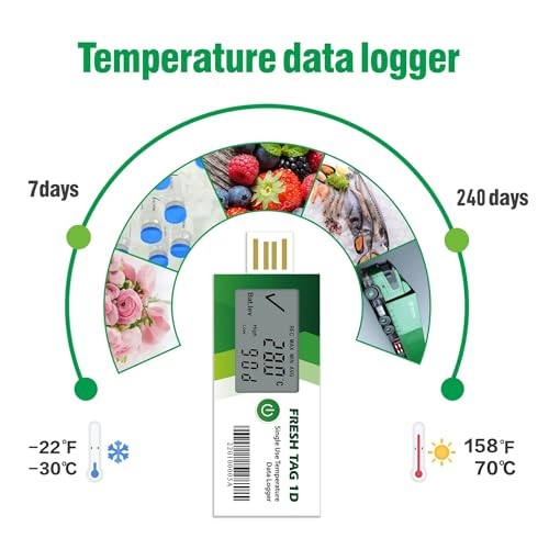 Freshliance USB Temperature Data Logger 30-Day Cold Chain
