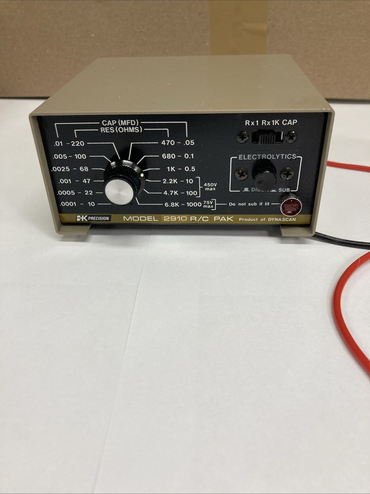 B&k Precision Model 2910 R/C Pak