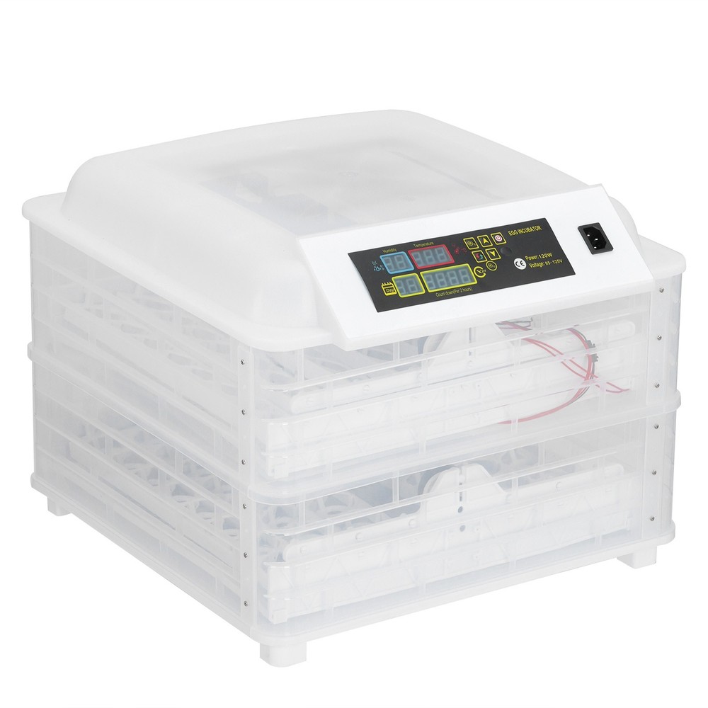 New Automatic 112 Eggs Incubator Temperature Control Digital Chicken Egg Hatcher