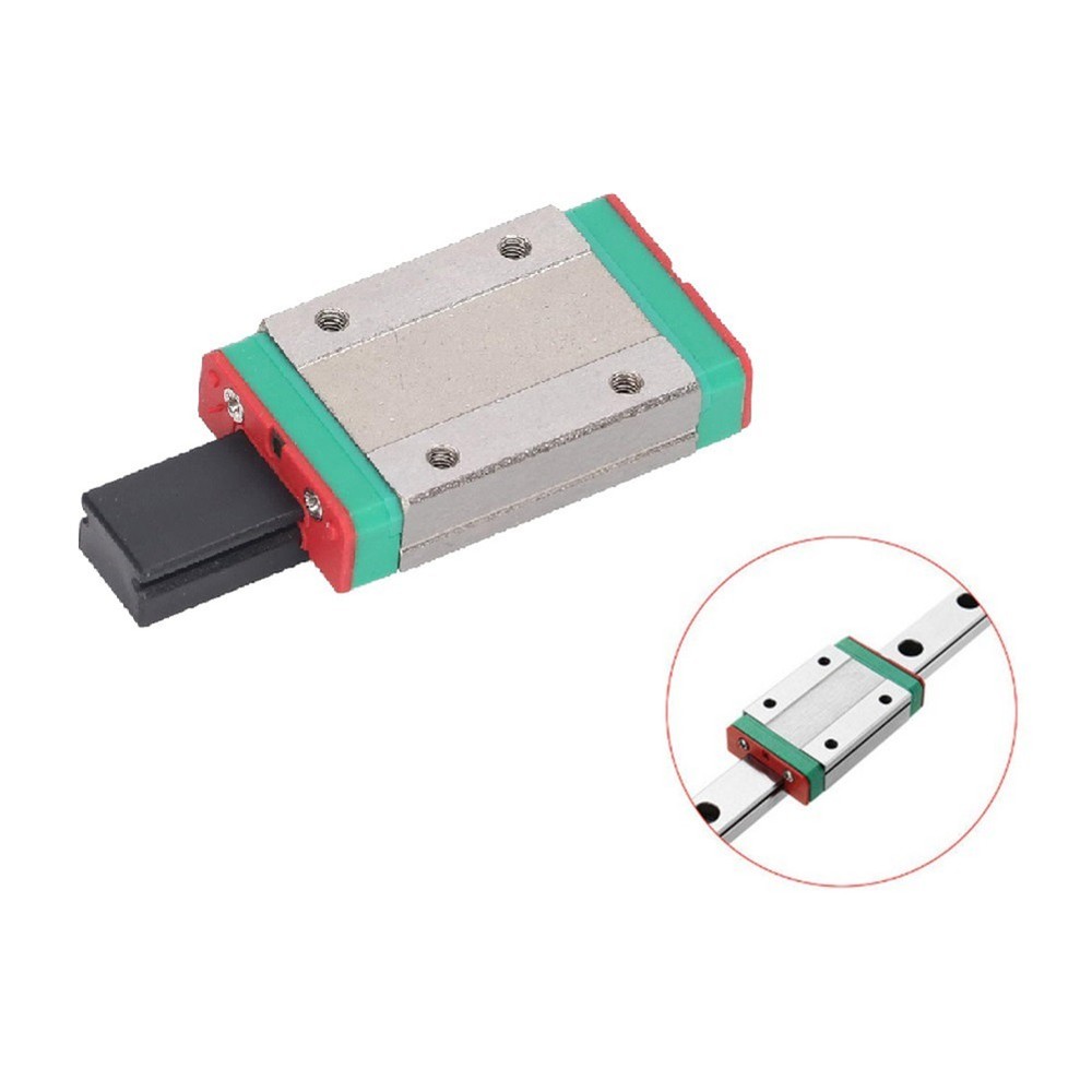Linear Rail Block Relaxed Running High Accuracy MGN12H Silver