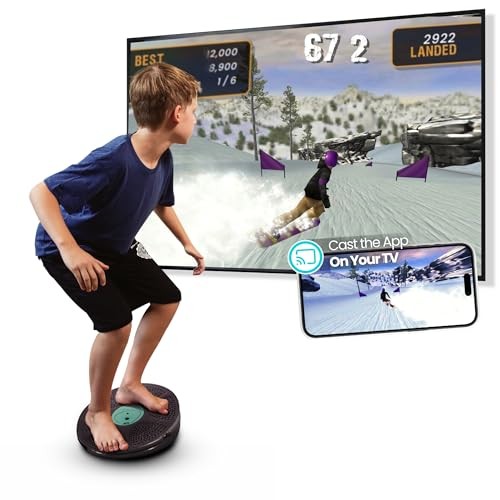 GoBalance Board - App-Enabled Balance Board. Smart Bluetooth GoBalance Play