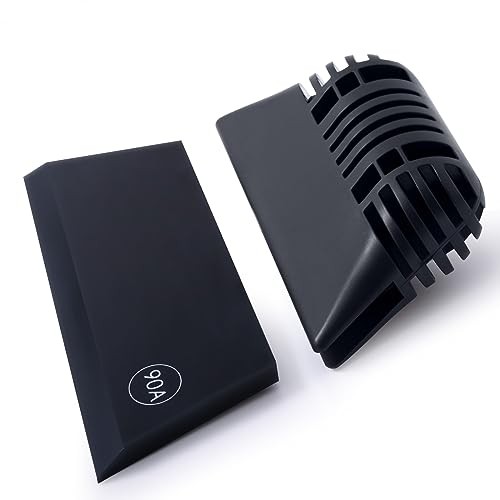 3 Pack Different Hardness Small Squeegee, Non-Slip Handle Rubber Multicolor