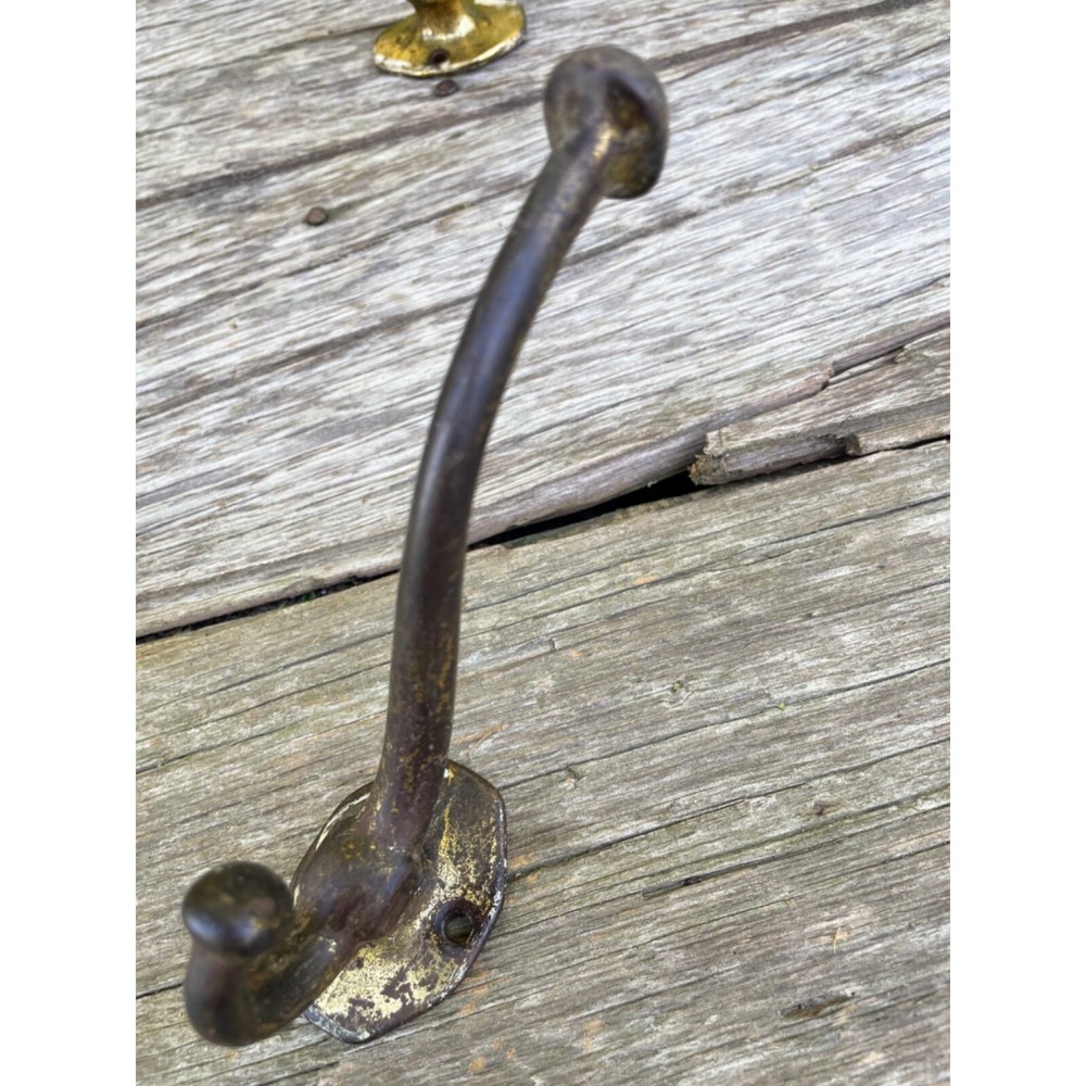 Antique lot 5 Old Wall hooks, plant hooks, ceiling hooks