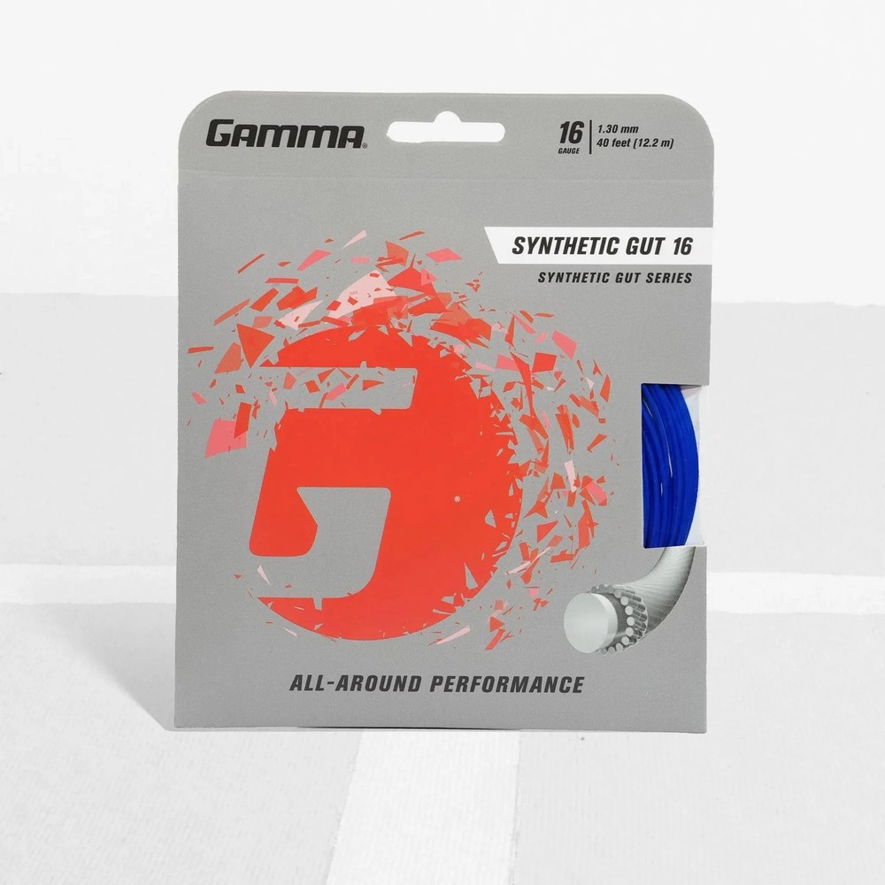 Gamma Synthetic Gut Tennis String, Control & Durability