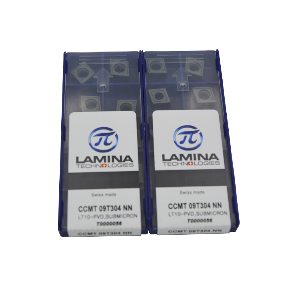 10pcs LAMINA CCMT09T304 NN Carbide Inserts