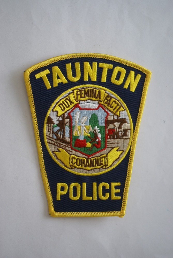 Taunton Police patch, Massachusetts