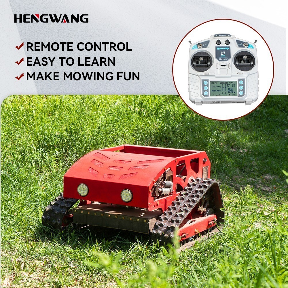 Robot snow blower lawn mower sale remote control lawn mower, crawler snow shovel