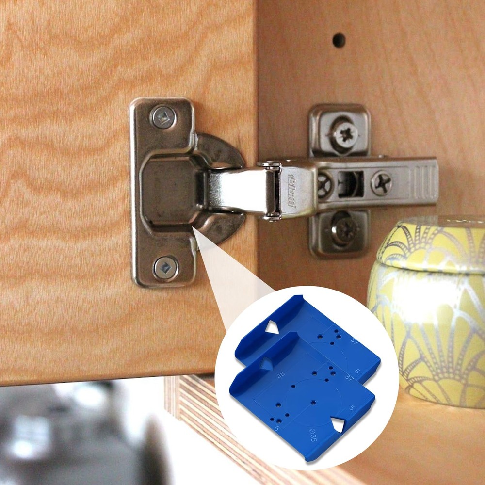 Cabinet Hinge Jig Set 35mm & 40mm Hidden Hinge Installation Tools