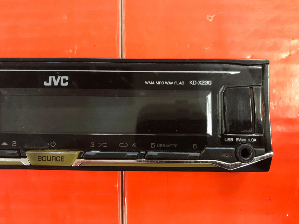 JVC KD-X230 FACEPLATE ONLY