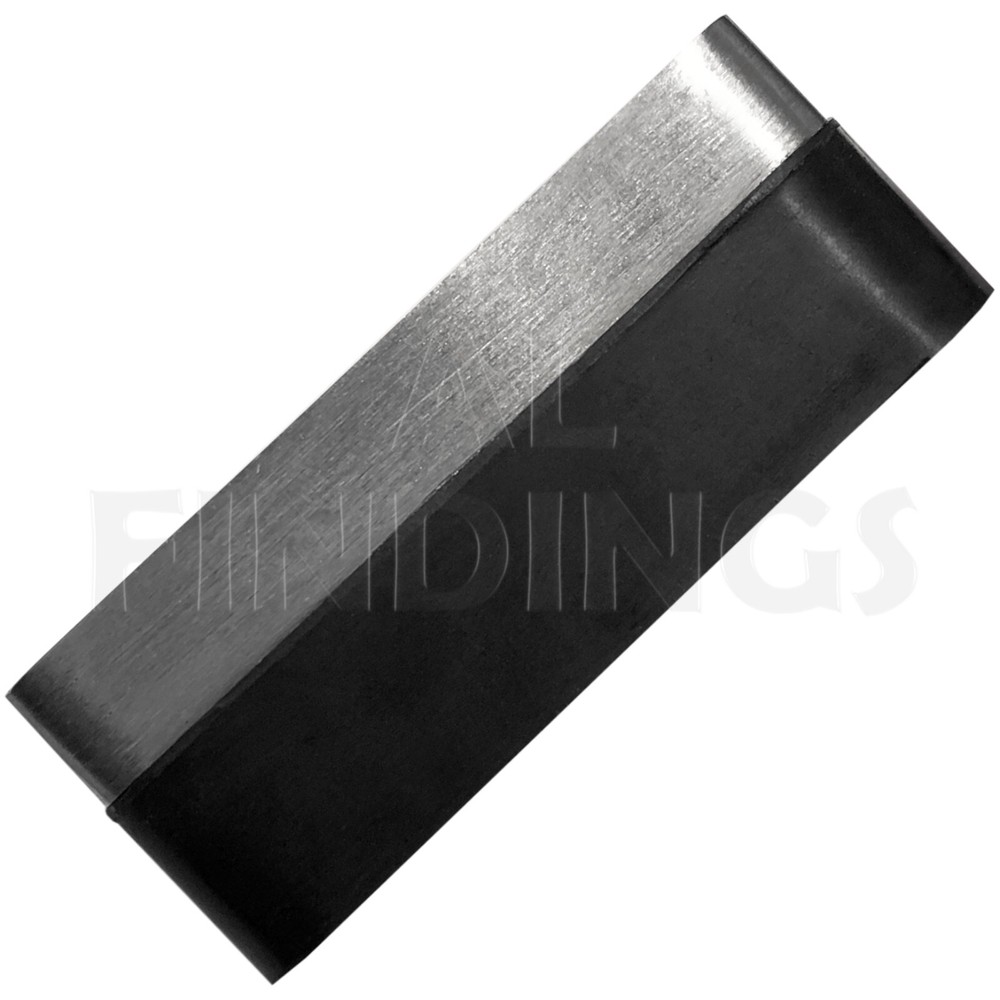 Solid Steel Rubber Dapping Doming Bench Block Anvil 65 x 25mm Craft tool