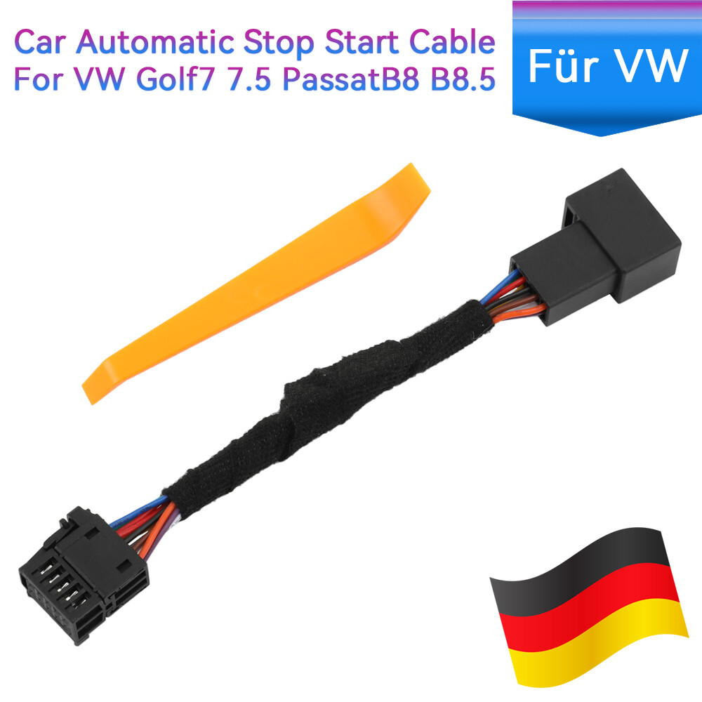 For VW Golf MK7 7.5 Automatic Stop Start Engine System Cable Plug Eliminator Kit