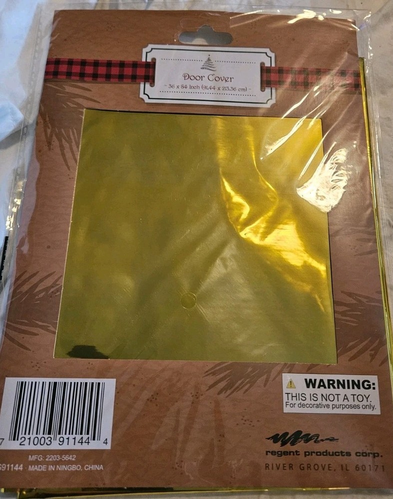 Regent Gold Foil Door Cover