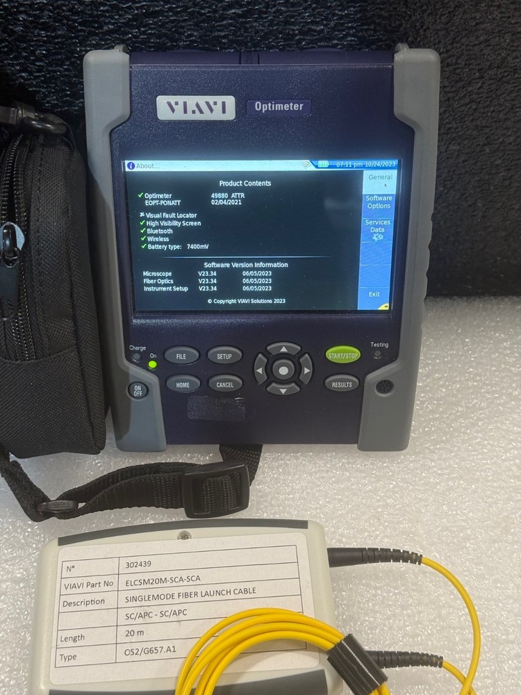 Viavi/JDSU EOPT-PONATT Optimeter + Launch Cable Accs. 8745