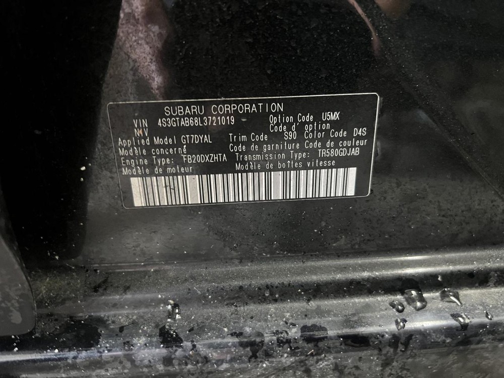 Camera/Projector Camera Windshield Mounted Eye Sight Fits 20 IMPREZA 241236