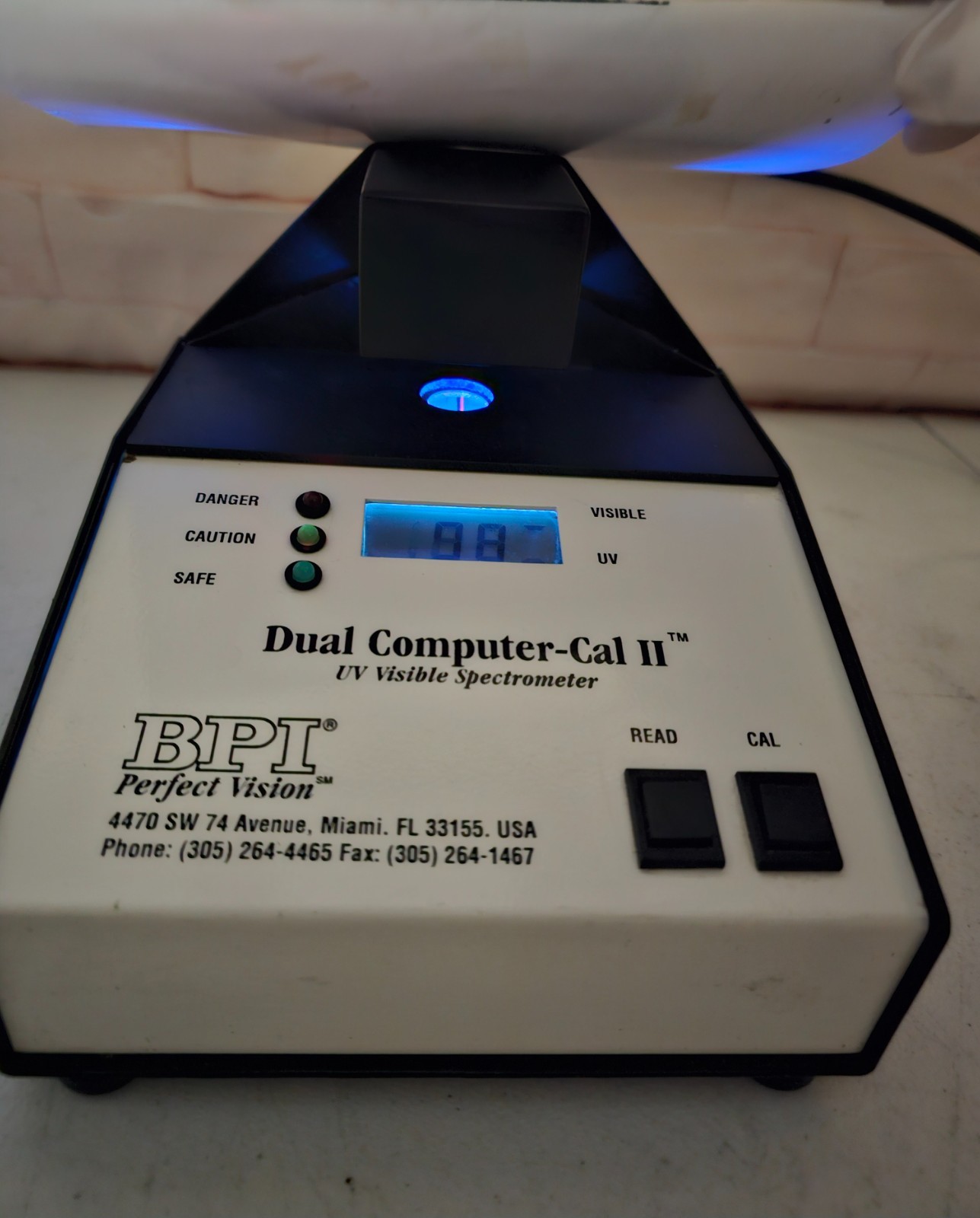 BPI Dual Computer-Cal II UV/Visible Spectrometer
