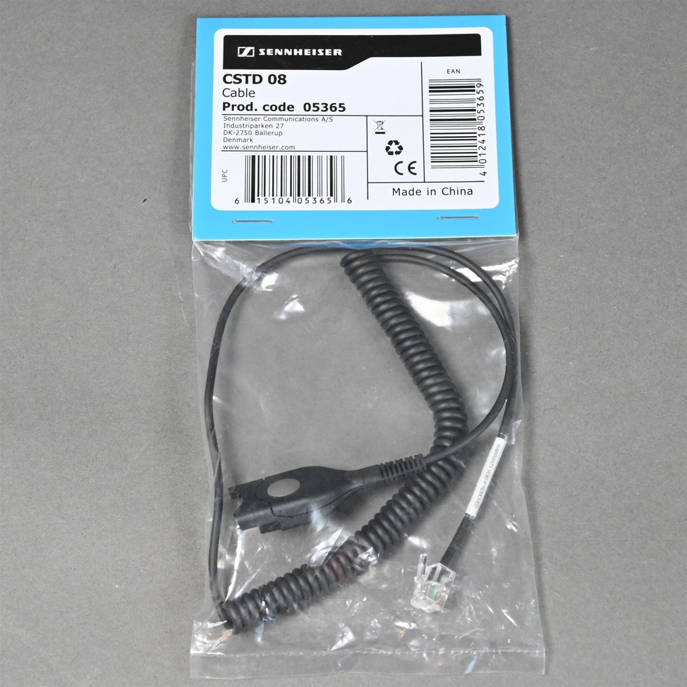 Sennheiser CSTD 08 Quick Disconnect Cable 05365