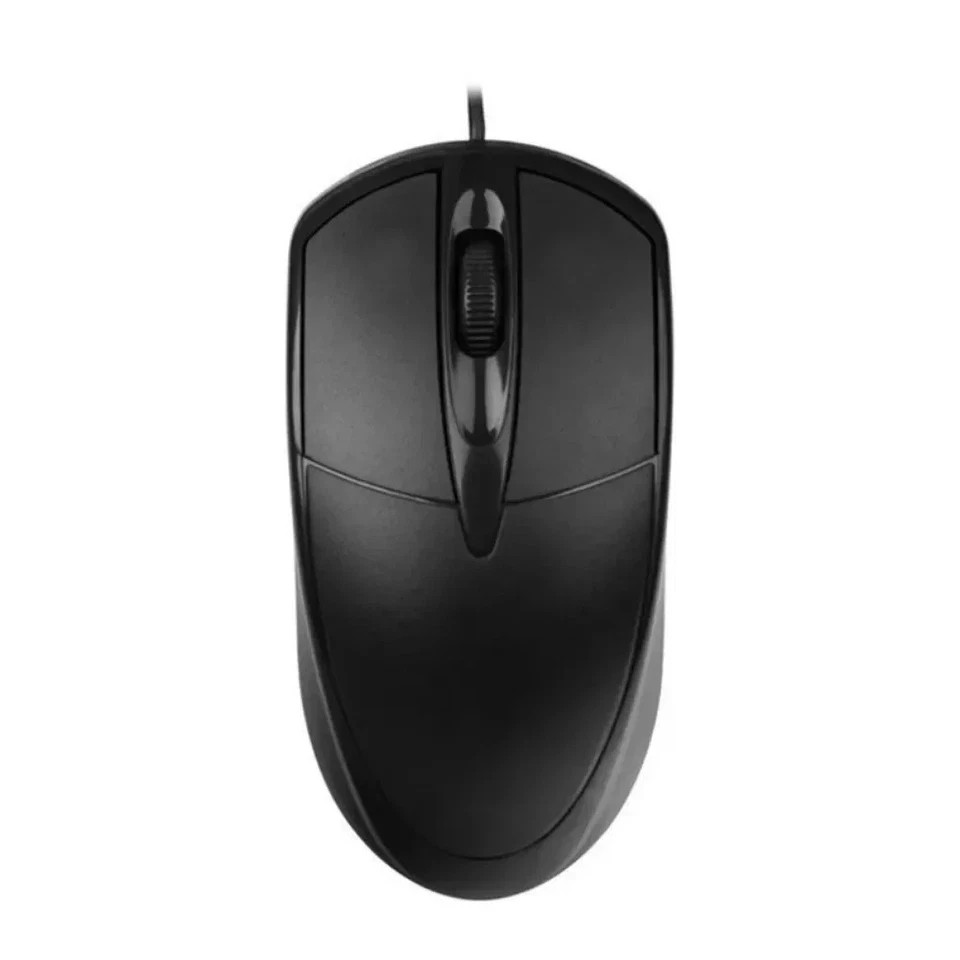 USB 2.0 Optical Wired Scroll Wheel Mouse PC Laptop Notebook Desktop Black Mice*