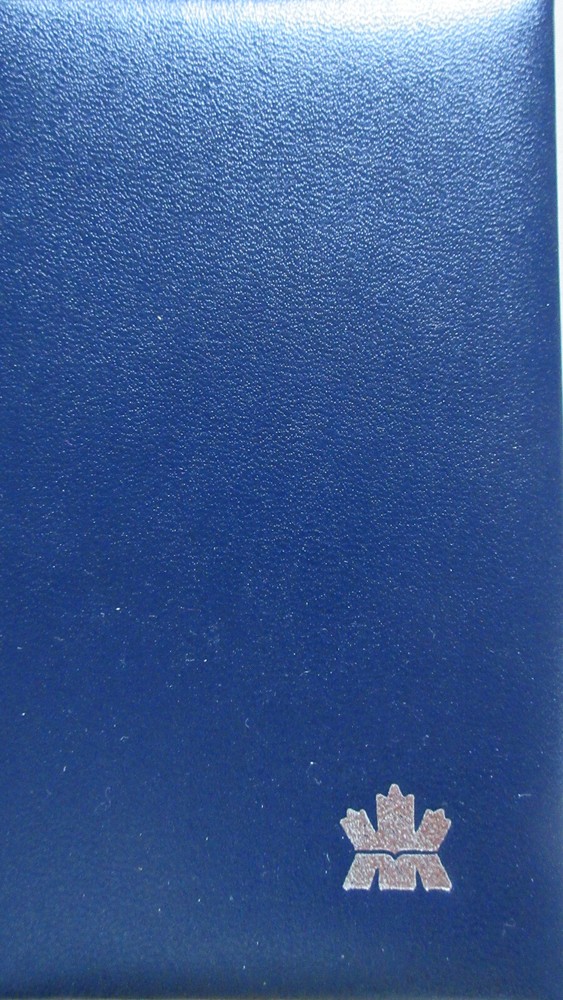 1991 Canada Proof Double Dollar Set in Specimen Set Cover. MINT UNC