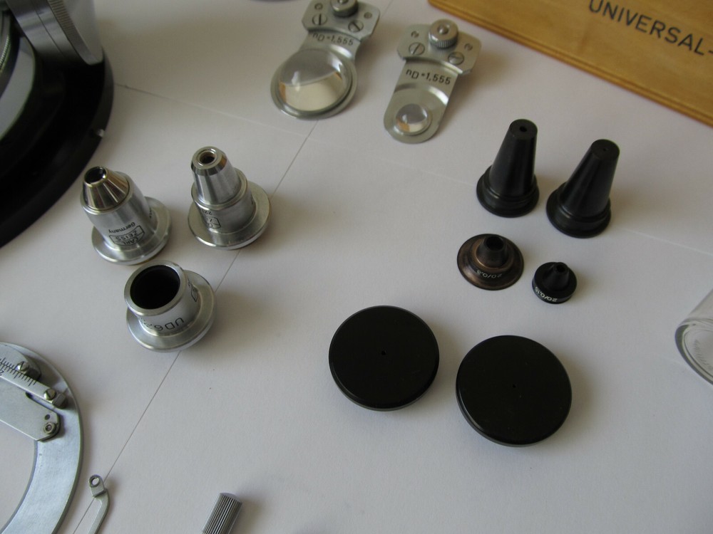 Carl Zeiss Universal Rotating GFL Microscope Stage *****Fedorov