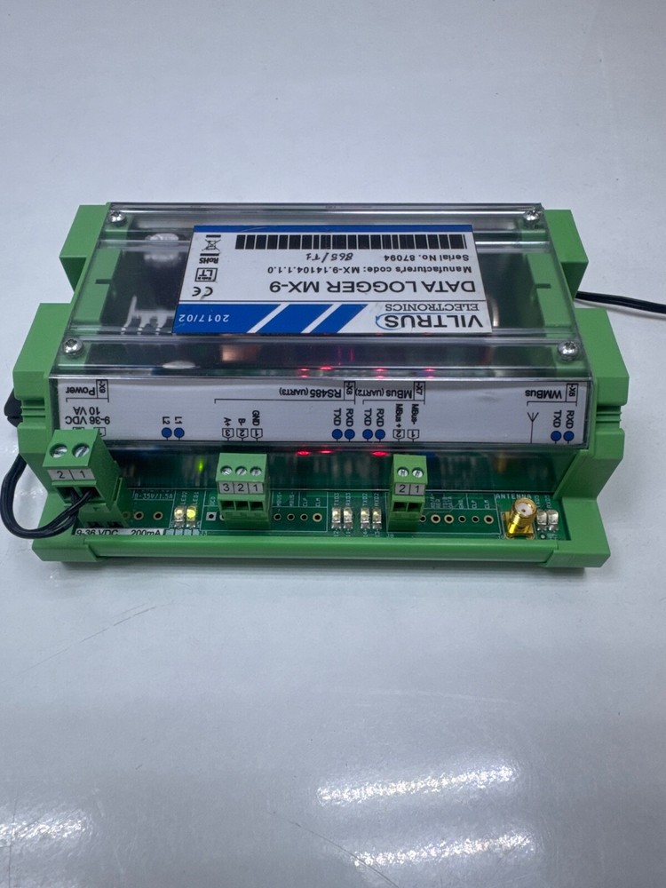 VILTRUS ELECTRONICS MBUS DATA LOGGER MX-9 (9-36VDC) with adapter