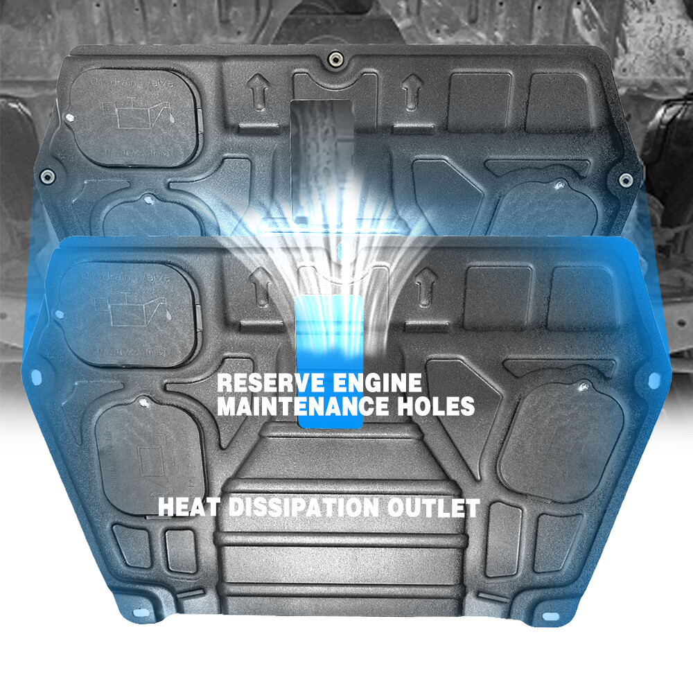 For Toyota Sienna 2012-2019 Under Engine Splash Guards Front Engine Mud Flaps