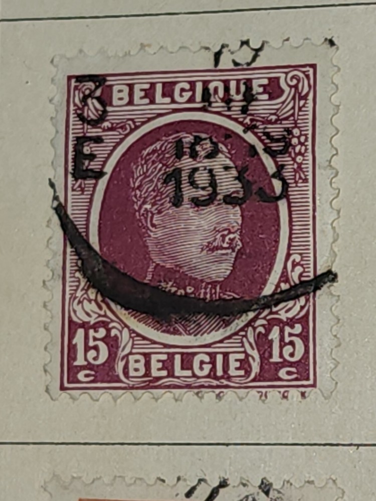 Foreign Belgium 15c Stamp Used - #H83